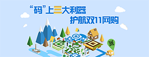码上三大利器 护航双十一网购